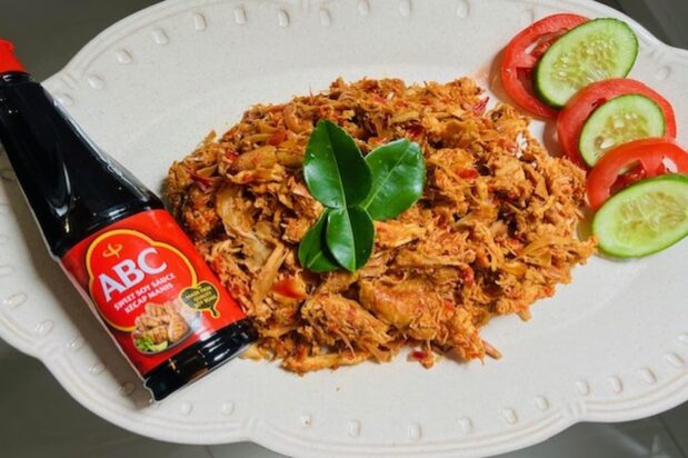 Balinese Spicy Shredded Chicken (Ayam Suwir Bumbu Bali)